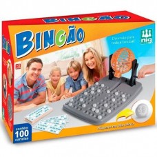 JOGO DE BINGO BINGÃO 100 CARTELAS 