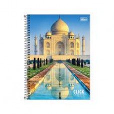CADERNO ESP. CLICK EXPLORA MASCULINO 10M 160FLS TILIBRA
