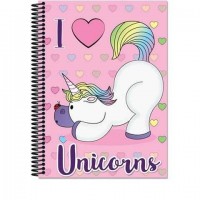 CADERNO ESP. UNICÓRNIO 96 FLS. MAXIMA