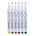 CANETA HIDROGRAFICA ESTOJO C/6CORES SYLVAPEN NEWPEN