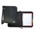 FICHARIO UNIVERSITARIO CROCO BLACK  PRETO ACP