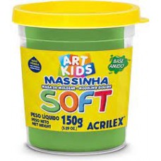MASSINHA DE MODELAR SOFT VERDE 150g ACRILEX