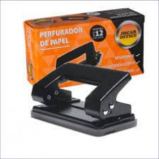 PERFURADOR DE PAPEL 2 FUROS 12FLS JOCAR OFFICE