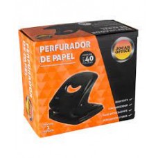 PERFURADOR DE PAPEL 2 FUROS 40 FOLHAS JOCAR OFFICE