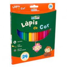 LÁPIS DE COR 24 CORES LEO&LEO 