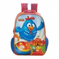 MOCHILA ESCOLAR GALINHA PINTADINHA CIRCO