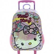 MOCHILA DE CARRINHO HELLO KITTY RAINBOW