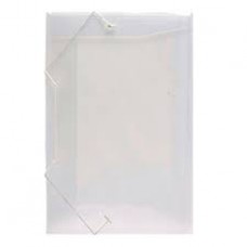 PASTA ABA ELASTICO OFICIO SOFT A4 CRISTAL UNIDADE POLIBRAS