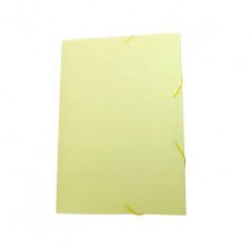 PASTA ABA ELASTICO OFICIO A4 AMARELO PASTEL UNIDADE DELLO